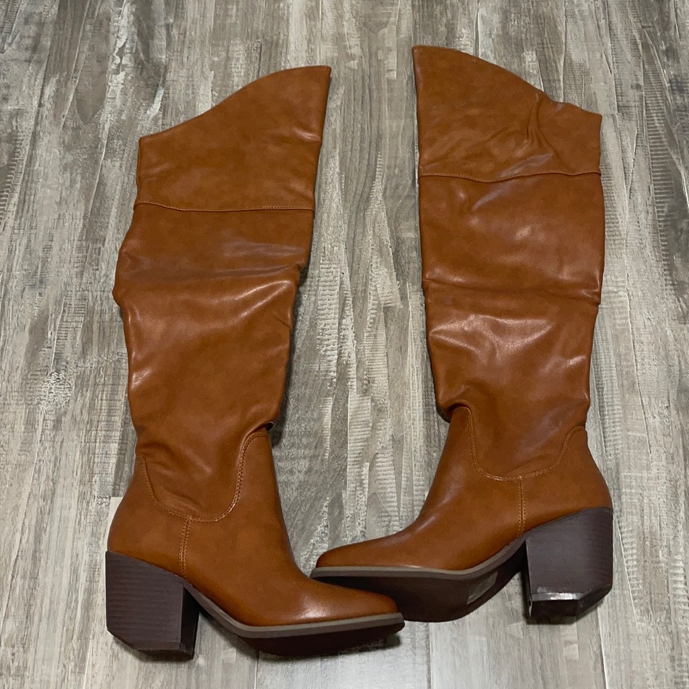 Mi.iM Victoria wise up over the knee boots camel